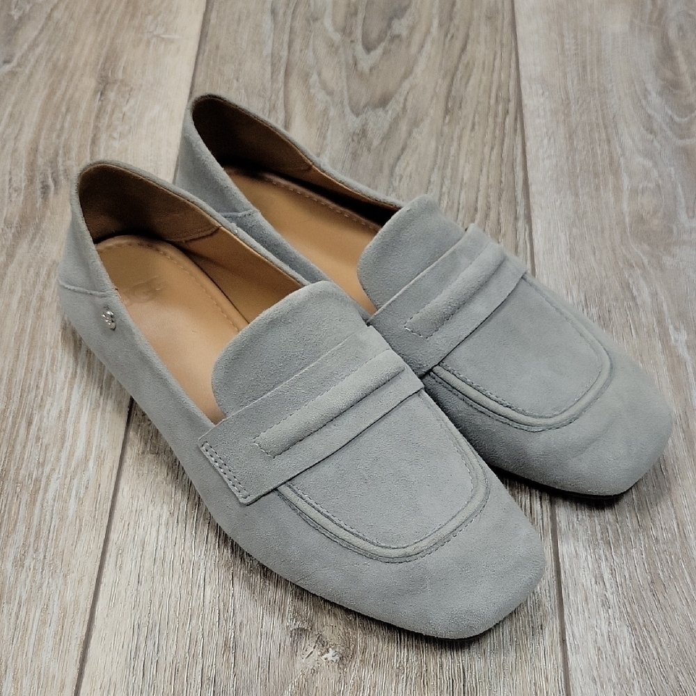 UGG Size 7 Cobble Gray Janaya Collapsable Loafer